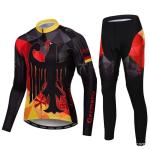 Unisex sublimated bike jersey set view 3