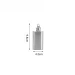 2oz de acero inoxidable view 2