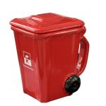 Tambour en forme de poubelle de 450ml view 1