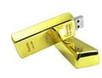 De la barra de oro flash usb(16gb) view 2