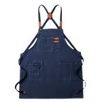 Tablier de toile avec bouton amovible view 1