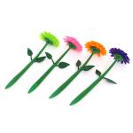 Stylo à fleurs en plastique view 1