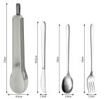 Set de couverts de voyage 3pcs view 2