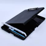 Clipboard en plastique avec rangement view 1