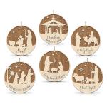 Navidad nativity escena adornos kit view 2