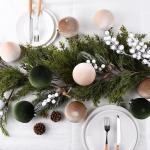 Ornement de noël boules de velours ensemble view 4