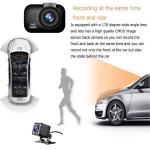 1080p hd coche dash cam view 3