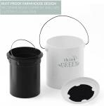 Compost bin para mostrador de cocina view 1