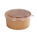 1000ml cuenco de papel desechable con tapa view 1