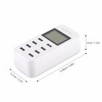 Cargador de pared usb de 8 puertos view 2