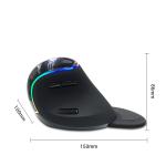 Souris ergonomique sans fil avec suppor main view 1