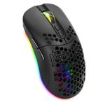 Souris de jeu avec coquille en nid d'abeille view 1