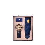 Parapluie pliant avec ensemble cadeau ventilateur portable view 2