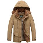 Chaqueta aislada con capucha view 3