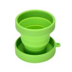 Tasse colorée en silicone pliable view 2