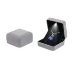 Terciopelo con caja de collar led view 1