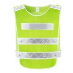 Gilet réfléchissant avec led view 1