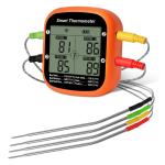 Inteligente aplicación bluetooth bbq termómetro view 1