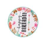 Plaque de papier jetable personnalisable view 2