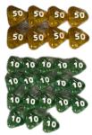 Juego de dados triangulares view 1