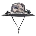 Chapeau solaire à double ventilateur pour utilisation en plein air view 2