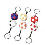Simulación de aleación de zinc llavero de fútbol - regalo creativo view 1