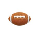Tamaño 9 adulto estándar partido americano fútbol rugby bola view 2