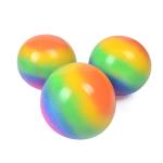7cm boule anti-stress arc-en-ciel view 1