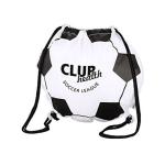Futbol bola dibujando mochila view 2