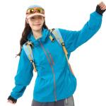Chaqueta de protección solar exterior de nylon capucha view 1