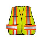 Gilet réfléchissant en maille respirant pour la sécurité du vélo de nuit view 1