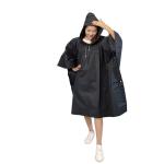 Imperméable style peva poncho à capuche view 1