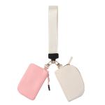 Bolsa de muñeca portátil cartera mini tarjeta cartera para tarjetas bancarias almacenamiento de moneda view 2