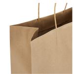 Sac en papier kraft 13x13x7inch view 2