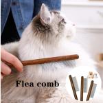 Brosse de toilettage petit chien en bois view 5