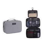 Plegable pu viaje bolsa de baño view 1