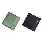 Cuaderno de la pluma de metal conjunto view 1