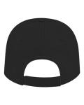 Casquette de baseball 6 panneaux noir view 4
