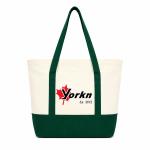 Couleur bloc toile tote view 1