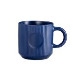 12oz élégant tasse à café en céramique rayée view 5