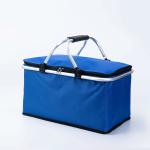 Pliable panier de pique-nique isolé extérieur refroidisseur thermique view 2
