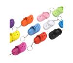 Porte-clés en plastique en fer à trou view 1