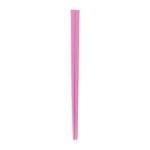 Palillos de plástico rosa view 1