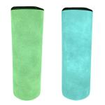 20oz azul brillante blanco tumbler view 1