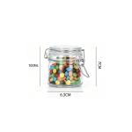 Pot de stockage de clip en verre de 100ml view 2