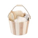 Balde de madera portátil baño completo spa conjunto view 1