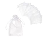 Drawstring organza poche view 2