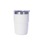 Coupe en acier inoxydable 8oz avec couvercle view 2