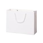 Bolsa de regalo de papel blanco personalizado view 2