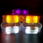 Bracelet led transparent pvc view 4
